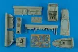 Me 410B-2/U4 cockpit set für Meng 1:48 Me 410B-2/U4 cockpit set für Meng 1:48