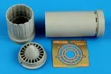 Kfir C2/C7/F-21 exhaust nozzle for Kinetic 1:48 Kfir C2/C7/F-21 exhaust nozzle for Kinetic 1:48