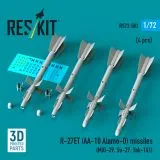 R-27ET (AA-10 Alamo-D) missiles 1:72