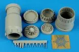 MiG-23 Flogger exhaust nozzle - opened 1:48 MiG-23 Flogger exhaust nozzle - opened 1:48
