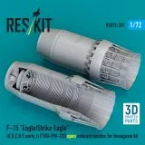 F-15 open exhaust nozzles for Hasegawa 1:72 F-15 open exhaust nozzles for Hasegawa 1:72
