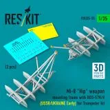 Mi-8 "Hip" weapon mounting frame 1:35