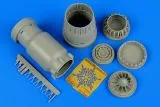 MiG-23 Flogger exhaust nozzle - closed 1:48
