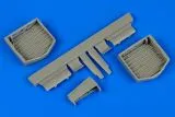 P-40M Kitty Hawk wheel bay 1:48 P-40M Kitty Hawk wheel bay 1:48