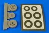 OV-1 Mohawk wheels & paint masks 1:48 OV-1 Mohawk wheels & paint masks 1:48