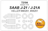 Blohm & Voss BV P.178 mask for Bronco 1:72