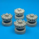 B-17 F/G engines for Hasegawa 1:72