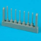 He 111H-6 gun barrels - late version 1:72