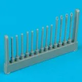 B-17 Flying Fortress gun barrels 1:72