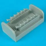 Hawker Typhoon exhaust 1:72 Hawker Typhoon exhaust 1:72