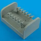 P-40M/N exhaust 1:72 P-40M/N exhaust 1:72