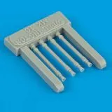 Wellington Mk. Ic gun barrels (oval) 1:72