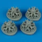 B-24D Liberator engines for Hasegawa 1:72
