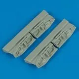 Beaufighter undercarriage covers 1:72 Beaufighter undercarriage covers 1:72