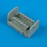 Spitfire Mk.VIII exhaust - fishtall 1:72