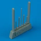 IL-2 Stormovik gun barrels and pitote tube 1:72