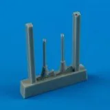 Ju 88G-6/G-1 gun barrels 1:72