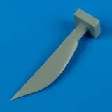 F-105 Thunderchief correct ventral fin 1:72 F-105 Thunderchief correct ventral fin 1:72