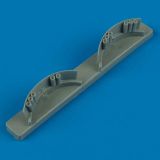 A-1 Skyraider exhaust für Hasegawa 1:72