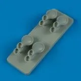 G8N1 Renzan exhaust for HASEGAWA 1:72 G8N1 Renzan exhaust for HASEGAWA 1:72