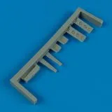 P-40 Warhawk undercarriage covers 1:72