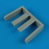 B-24 Liberator correct front undercarriage covers 1:72