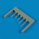 P-38 Lightning gun barrels 1:72