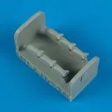 Hurricane Mk. IIC fishtail exhaust pipes 1:72