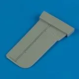 Ju 87G Stuka rudder for Academy 1:72