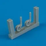 Bf 109E tailwheel 1:72