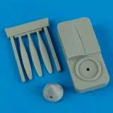 P-40B/C propeller w/tool for Airfix 1:72