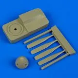 P-51D/K Mustang propeller w/tool for Tamiya 1:72 P-51D/K Mustang propeller w/tool for Tamiya 1:72