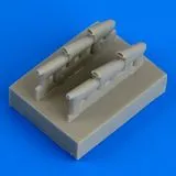 Hurricane Mk. I - late exhaust für Airfix 1:72