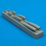 MiG-21MF air cooling scoops 1:48 MiG-21MF air cooling scoops 1:48