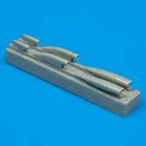 MiG-21PFM air cooling scoops 1:48