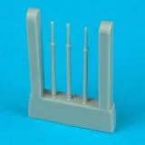 Bf 109 Pitot tubes 1:48