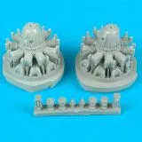 B-26 Marauder engines 1:48