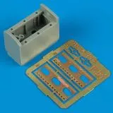 P-51D rear wheel well für Tamiya 1:48