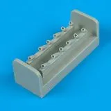 Yak-3 exhaust für Eduard 1:48