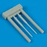 F-16C Fighting Falcon Pitot tubes 1:48