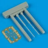 MiG-29 Fulcrum Pitot tubes 1:48