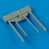 Bf 109F gun barrels 1:48