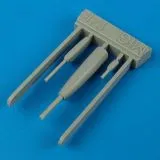 MiG-17F gun barrels 1:48