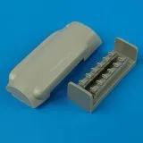 Spitfire Mk. XIV cowling and exhaust for Academy 1:48