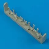 A6M5a Zero exhaust für Tamiya 1:48