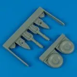 Ju 87 Stuka uncovered wheels 1:48 Ju 87 Stuka uncovered wheels 1:48