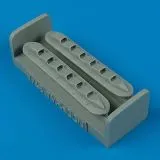 Hawker Typhoon exhaust for Trumpeter 1:48