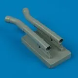 Ju 87D-5N night exhaust - type B 1:48