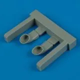 Nakajima Ki 44-II exhaust 1:48