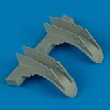 Mosquito wheel fenders 1:48
